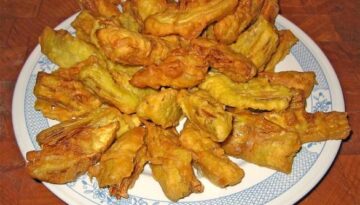 ricette vegane carciofi fritti con farina di polenta 2 1