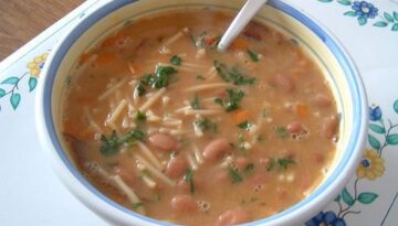 ricette vegane pasta e fagioli 6 1