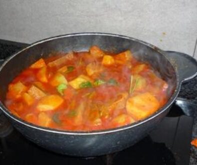 ricette vegane spezzatino vegan con patate e pomodoro 9 1