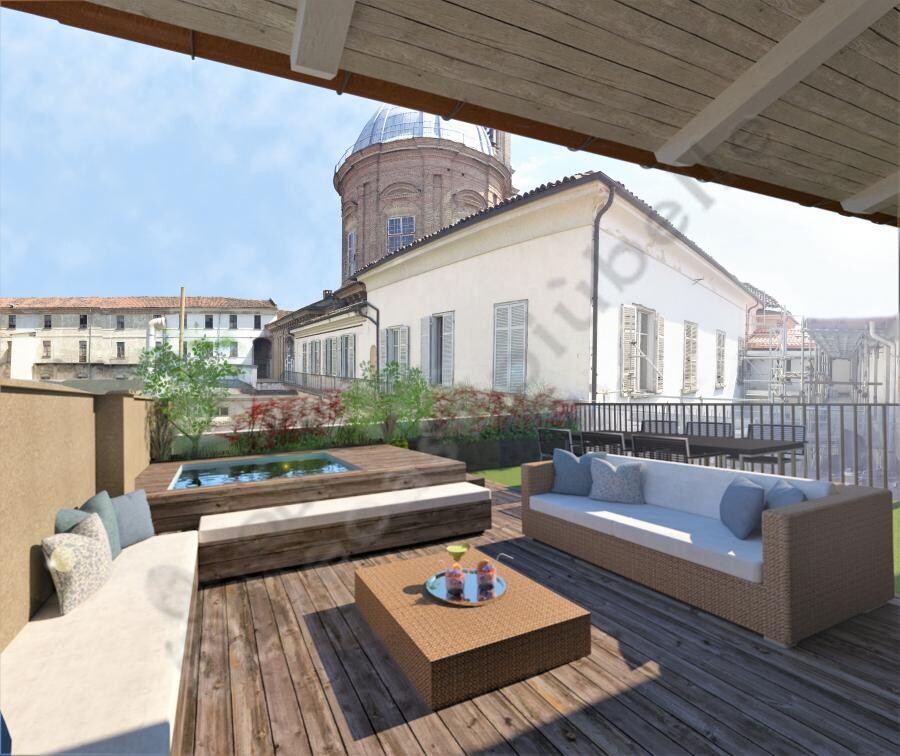 attico centro torino piazza solferino pressi 01